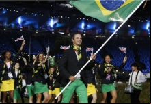 Olimpíadas: cerimônia de abertura do Rio 2016.