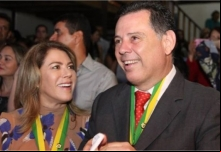 Marconi recebe homenagem da Banda Phoenix de Pirenópolis